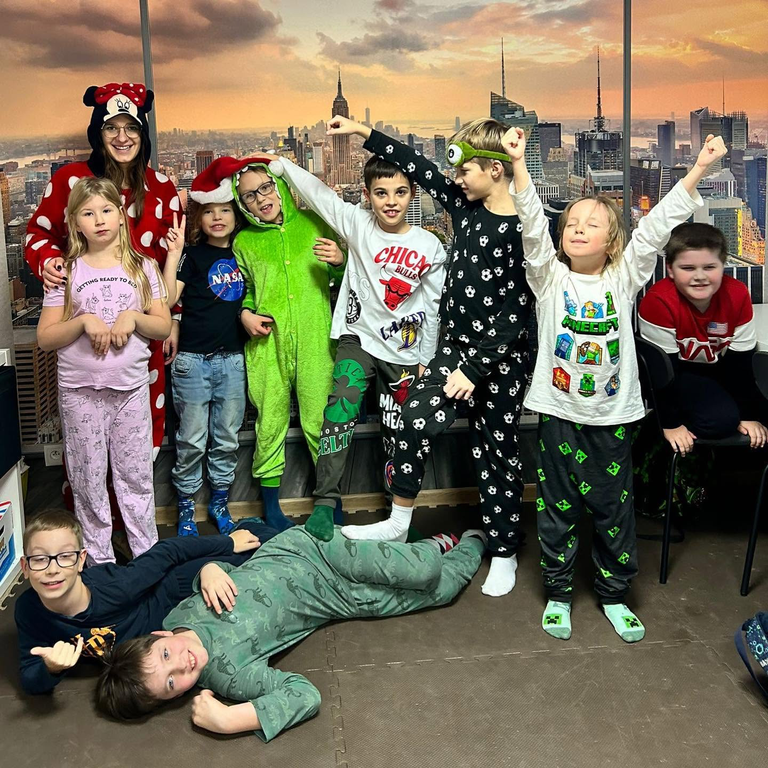 Lekcje w piżamie są najlepsze!