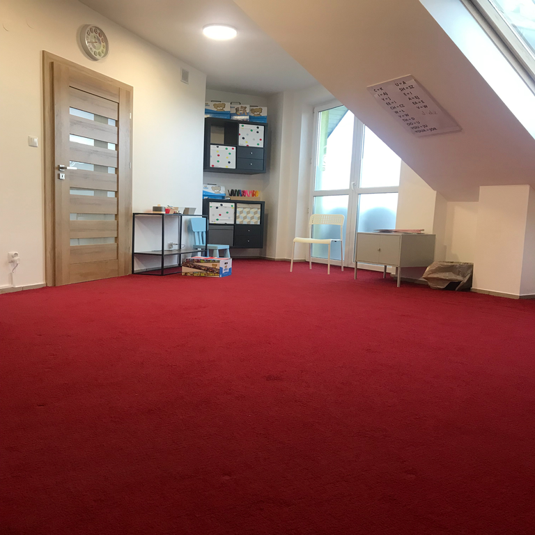 Sala do nauki dzieci w grupach Teddy Eddie