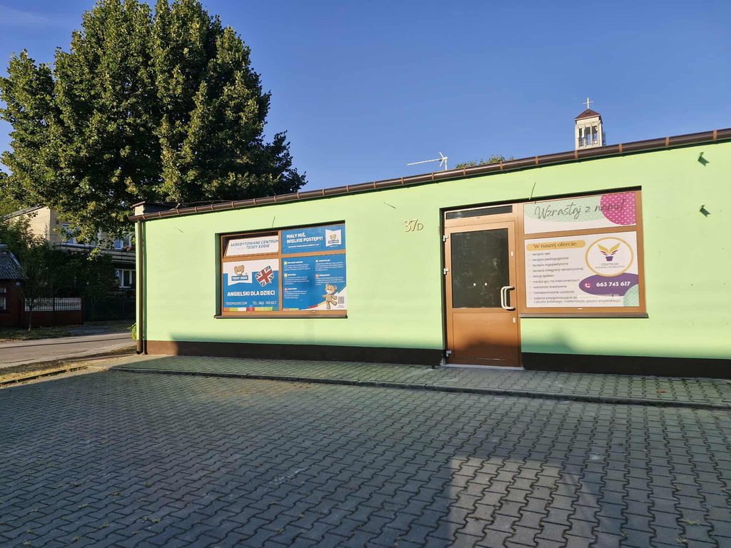 Duzy parking, przestronna doskonale wyposażona sala to doskonałe warunki do rozwoju!