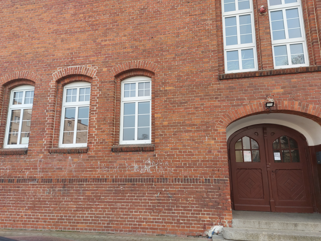 Wejście od podwórza.