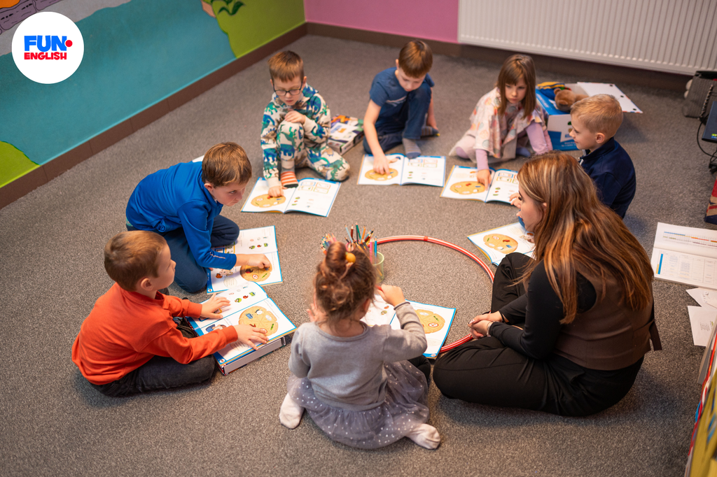 Praca z podręcznikiem w grupie ABC :)
